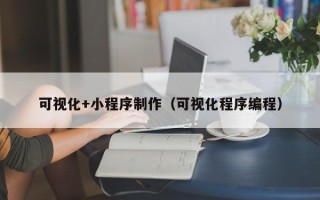 昌都可视化+小程序制作（可视化程序编程）